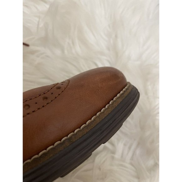 Cole Haan Men\'s Sz 10M ZEROGRAND Wingtip Oxford Shoes Brown‎ C26472 main image 8